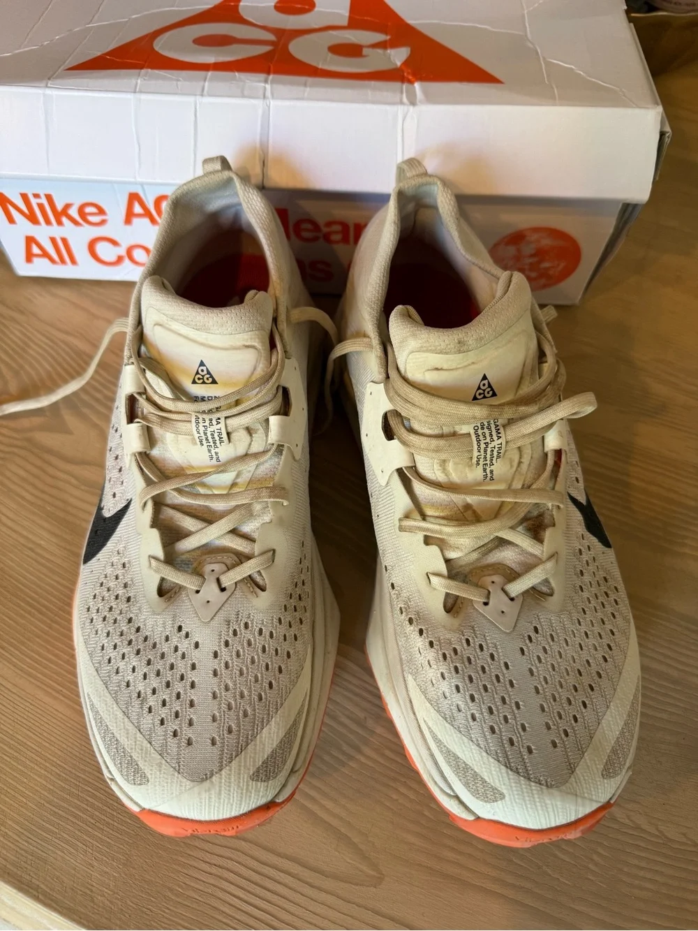Nike | Shoes | Nike Acg Mens Athletic Shoes In Cream With 
